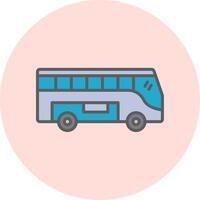 autobús vecto icono vector