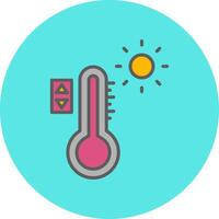 Temperature Control Vecto Icon vector