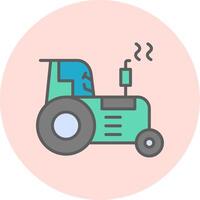 Tractor Vecto Icon vector