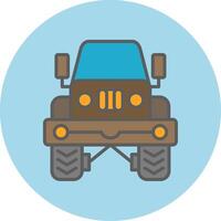 Jeep Vecto Icon vector