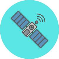 satélite vecto icono vector