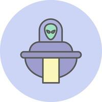 Spaceship Vecto Icon vector