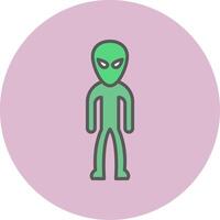 Alien Vecto Icon vector