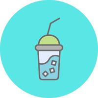 Fresh Juice Vecto Icon vector