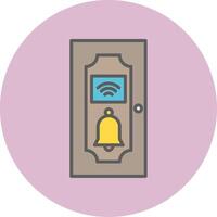 Door Bell Vecto Icon vector