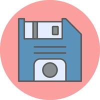 Floppy Disk Vecto Icon vector