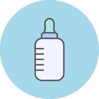 Baby Bottle Vecto Icon vector