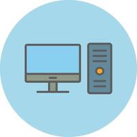 Computer Vecto Icon vector