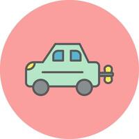 Car Toy Vecto Icon vector