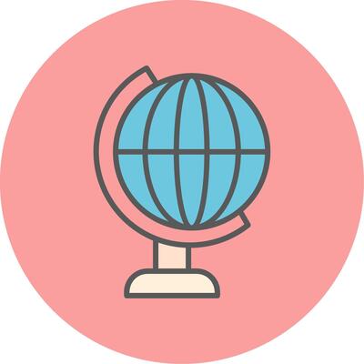World Globe Vecto Icon