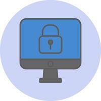 Padlock Vecto Icon vector