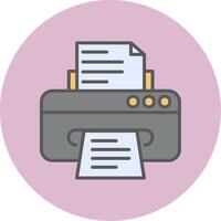 Printer Vecto Icon vector