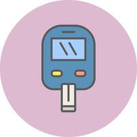 Glucometer Vecto Icon vector