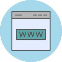 Web Site Vecto Icon vector