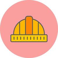 Hard Hat Vecto Icon vector