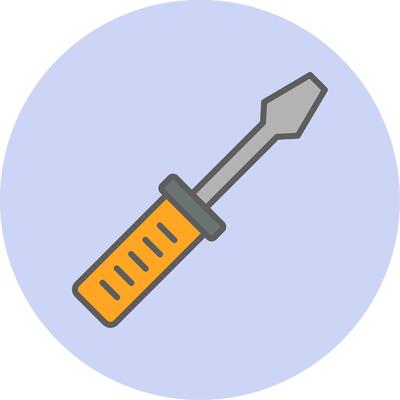Screwdriver Vecto Icon
