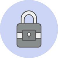 Padlock Vecto Icon vector