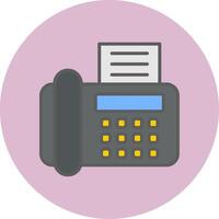 Fax Machine Vecto Icon vector