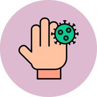 Dirty Hands Vecto Icon vector