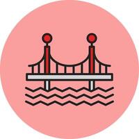 Bridge Vecto Icon vector