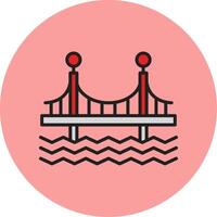 Bridge Vecto Icon vector