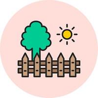 Fence Vecto Icon vector