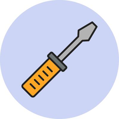 Screwdriver Vecto Icon