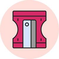 Pencil Sharpener Vecto Icon vector