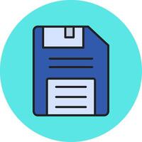 Floppy Disk Vecto Icon vector