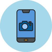 Smartphone Camera Vecto Icon vector