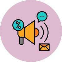 Promotion Vecto Icon vector