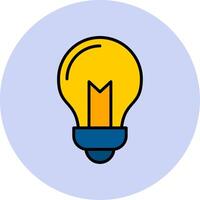 Lightbulb Vecto Icon vector