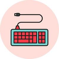 Keyboard Vecto Icon vector