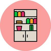 Cupboard Vecto Icon vector