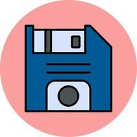 Floppy Disk Vecto Icon vector