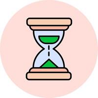 Sand Clock Vecto Icon vector