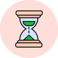 arena reloj vecto icono vector