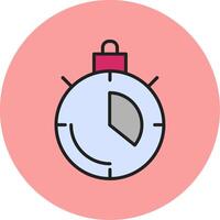 Stopwatch Vecto Icon vector