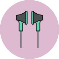 Earphone Vecto Icon vector