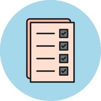 Check list Vecto Icon vector