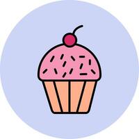 Cupcake Vecto Icon vector