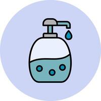 Baby Shampoo Vecto Icon vector