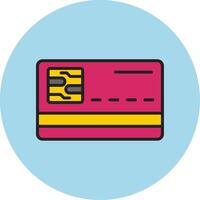 Smart Card Vecto Icon vector