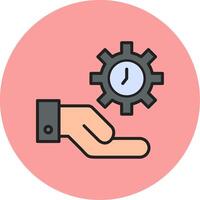 Time Management Vecto Icon vector