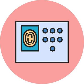 Security System Vecto Icon vector