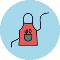 Apron Vecto Icon vector