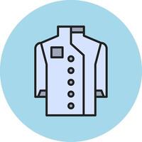 Chef Coat Vecto Icon vector