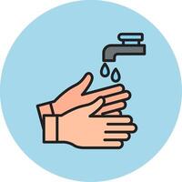 Hand Wash Vecto Icon vector