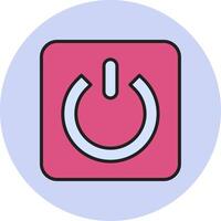 Power Button Vecto Icon vector