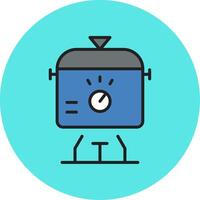 Slow Cooker Vecto Icon vector